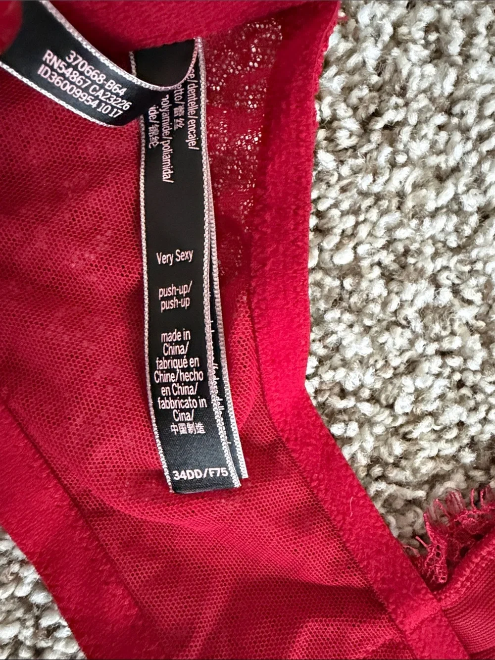 Victorias Secret lace covered